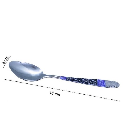 Sendok Makan Batik Stainless 1 Lusin 12 Buah / Stainless Steel