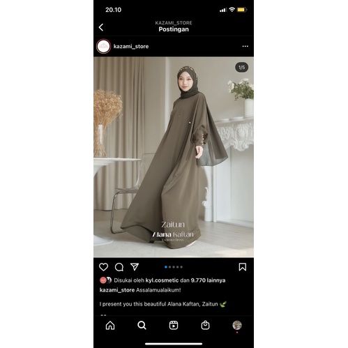 alana kaftan by kazami store