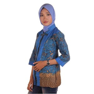 Blouse Batik I Blouse Kerja Wanita Batik I Blus Batik Wanita Rima