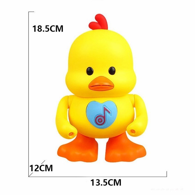 Mainan Anak Laki-laki Perempuan 3 4 5 tahun Bebek Joget Dancing Duck Light and Music YJ3026-Mainan Edukasi Anak