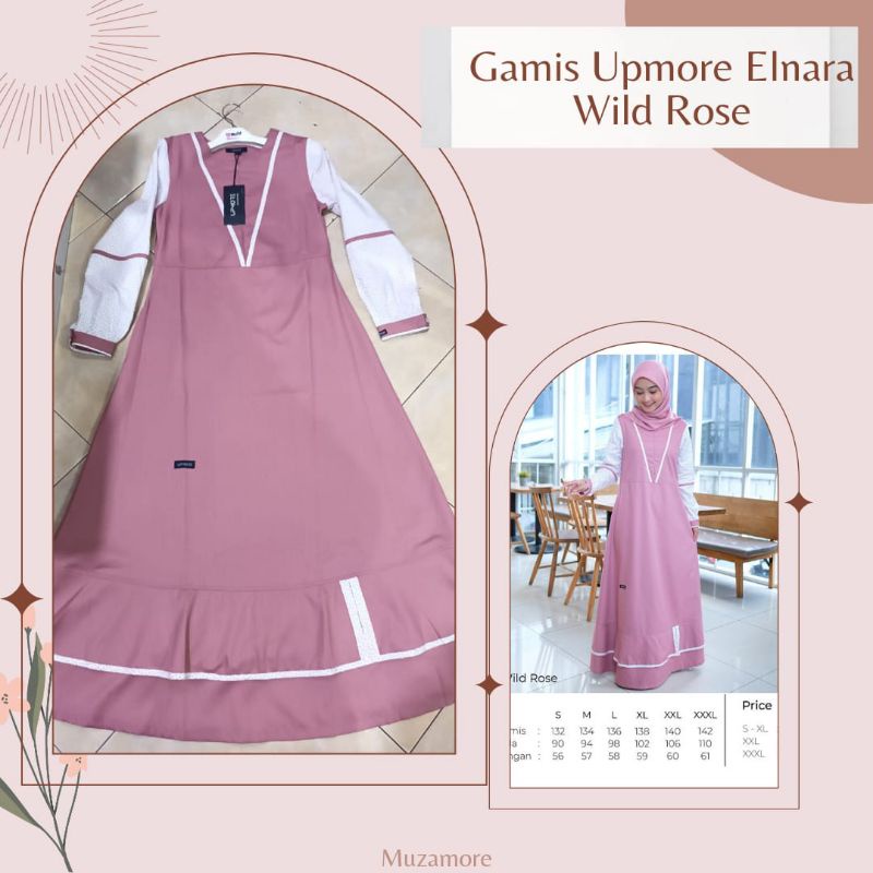 GAMIS UPMORE ELNARA WARNA WILD ROSE