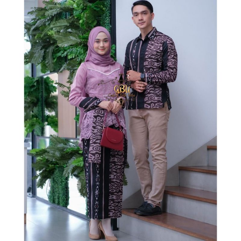 FREE HIJAB BATIK COUPLE KEBAYA COUPLE BROKAT KEBAYA KONDANGAN OUTFIT KONDANGAN