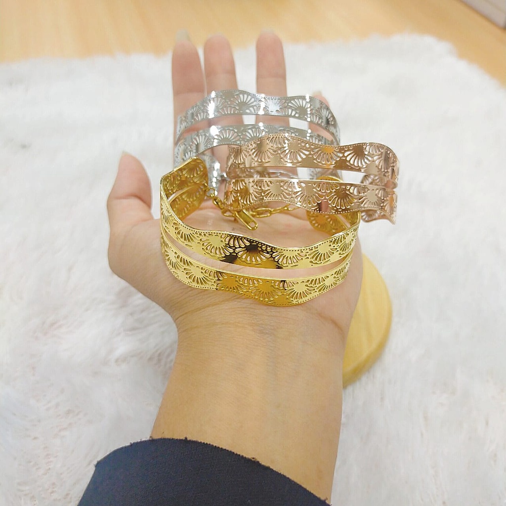 Gelang bangle dubai titanium import