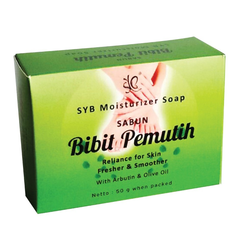 [COD] SYB Sabun Bibit Pemutih dengan Kandungan Arbutin &amp; Olive Oil AMPUH Memutihkan Kulit dalam 10 Hari 100% ORIGINAL BPOM 50 Gram