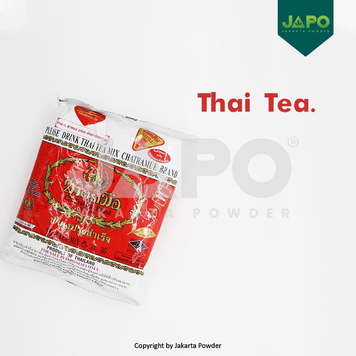 

TEH-DAUN- THAI TEA BLACK TEA (CHATRAMUE BRAND) - TEH THAILAND -DAUN-TEH.