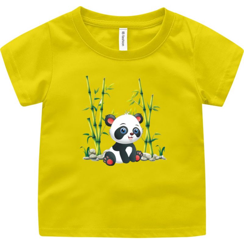 ((IB))KAOS ANAK2 UNISEX/PANDA DIGITAL SABLON