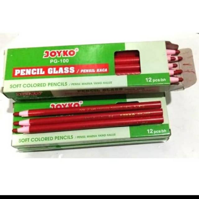 

Pensil kaca Joyko PG 100/merah