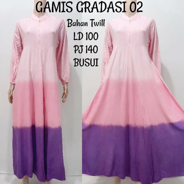 Gamis gradasi