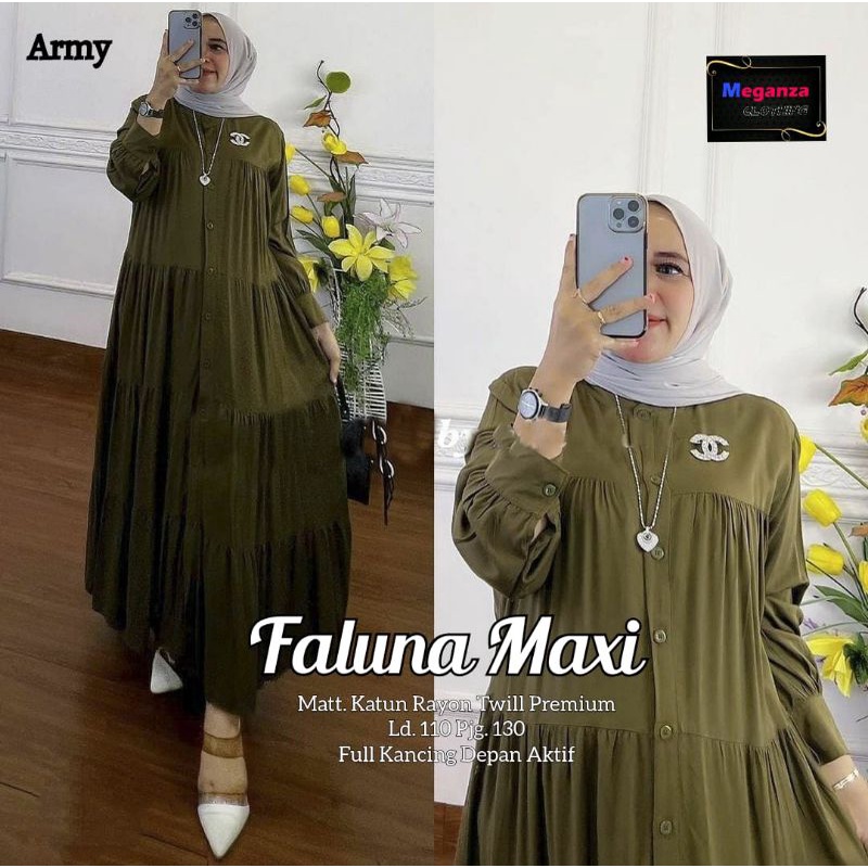 FALUNA MAXY GAMIS WANITA TERBARU