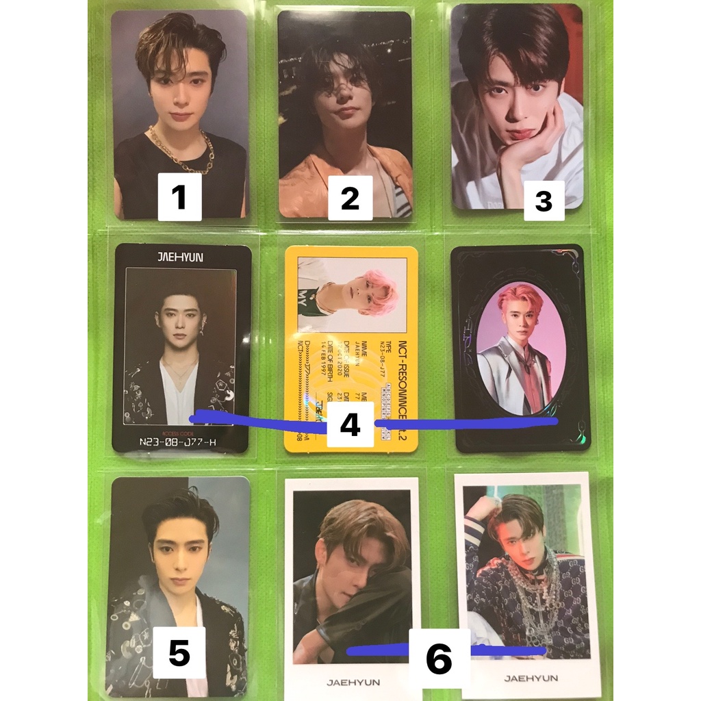 PC JAEHYUN NCT PHOTOCARD OFFICIAL NCT 127 JAEHYUN PC (Part 2)