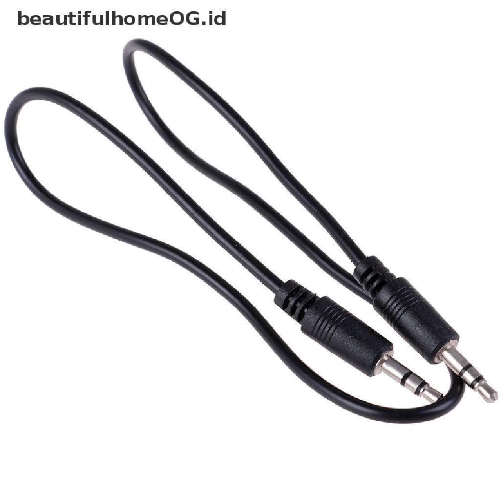 1pc Kabel Jack Audio Stereo 3.5mm Male To Male Panjang 1m