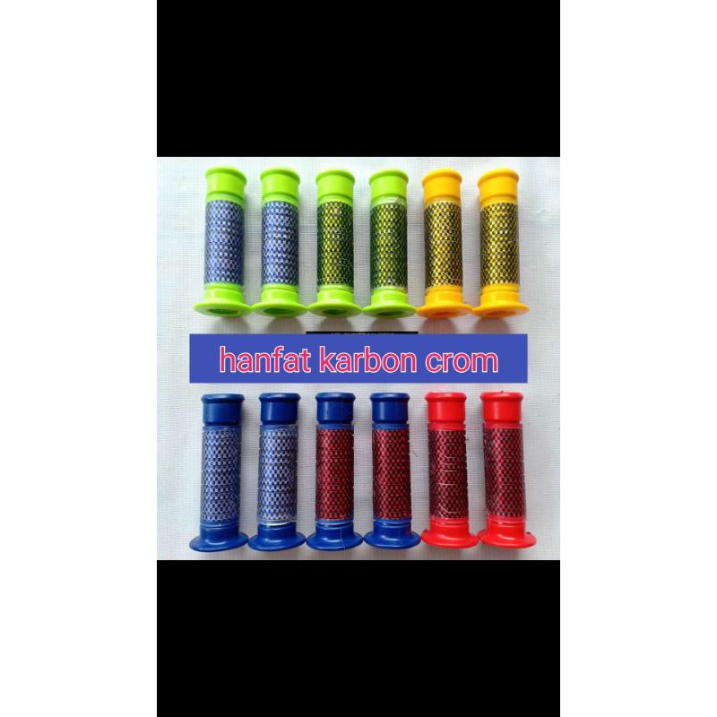 Hangrip Hanfaat transparan carbon crom 2 warna karbon motor variasi arsesoris terlaris termurah 270