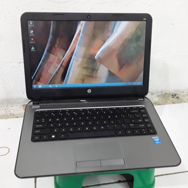 Laptop HP 240 G3 siap pakai bogor ram 4 mulus hdd 500gb