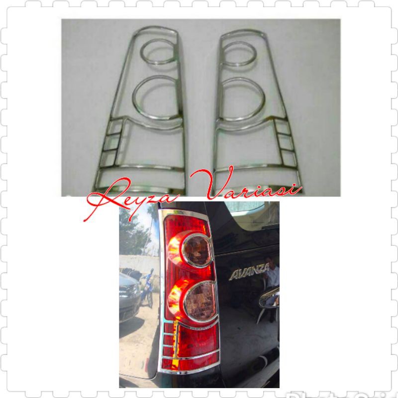 Garnish / List / Cover Lampu Belakang Avanza New 2008 - 2011