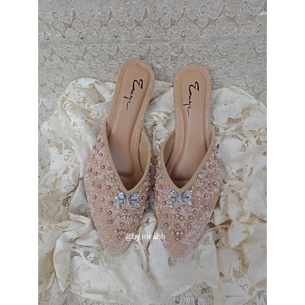 Wedding Shoes / Selop Brukat