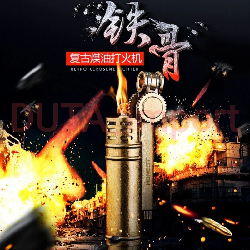 Honest Lighter korek Api Sumbu Classic Original Import High Quality