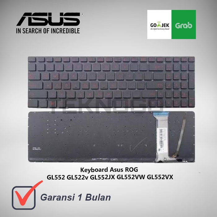 Keyboard Asus ROG GL552 GL522v GL552JX GL552VW GL552VX