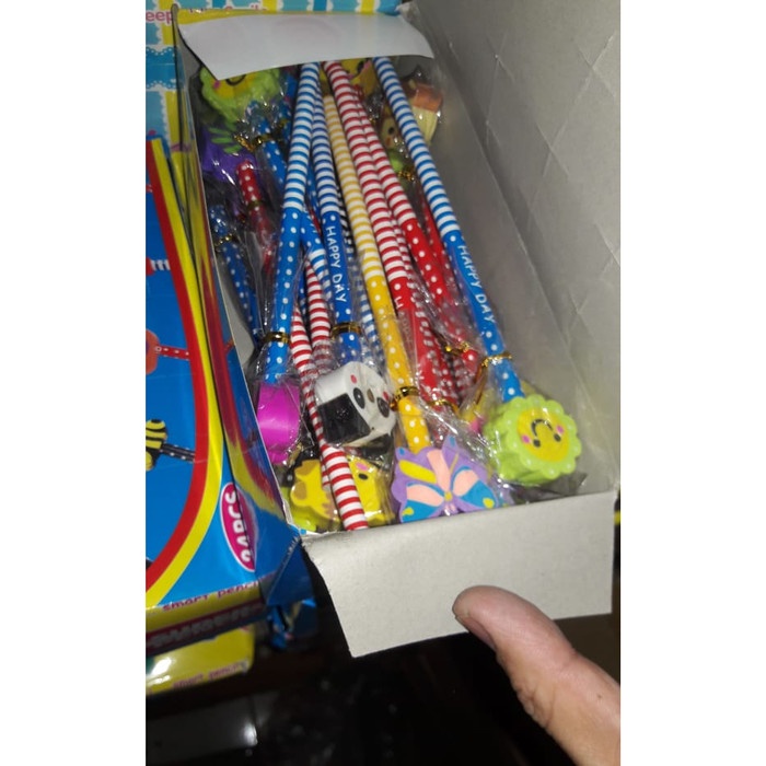 

Produk Unggulan Pensil+Penghapus E-10 (Isi 24) Murah