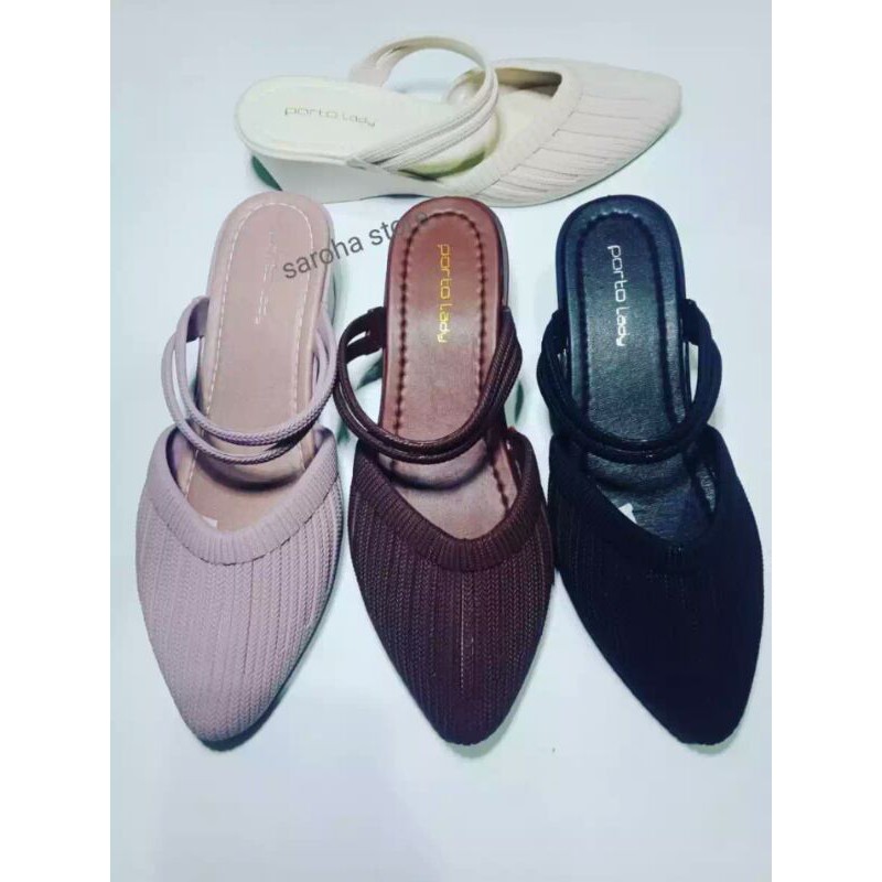 PORTO LADY size 36-49 SEPATU SANDAL WANITA VARIASI TALI JELLY TERMURAH /SEPATU SENDAL KARET SANTAI W