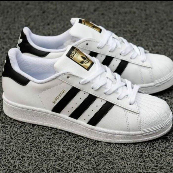 Gwg01Wf Sepatu Pria Big Size 44 45 46 47 48 Adidas Superstar White - Putih, 39 6G405Rf