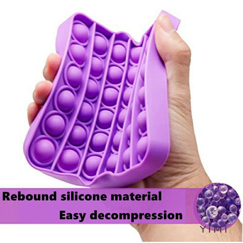 [Ready]1 mainan edukasi anak Indonesia murah pop it unicorn among us rainbow-2