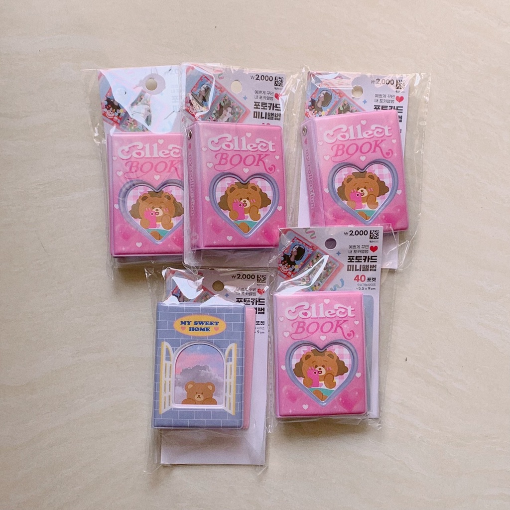 Daiso Korea Collect Book Binder for photocard