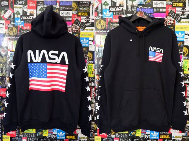 Jaket Hoodie Nasa X Heron Preston Star Sleeve Premium Quality