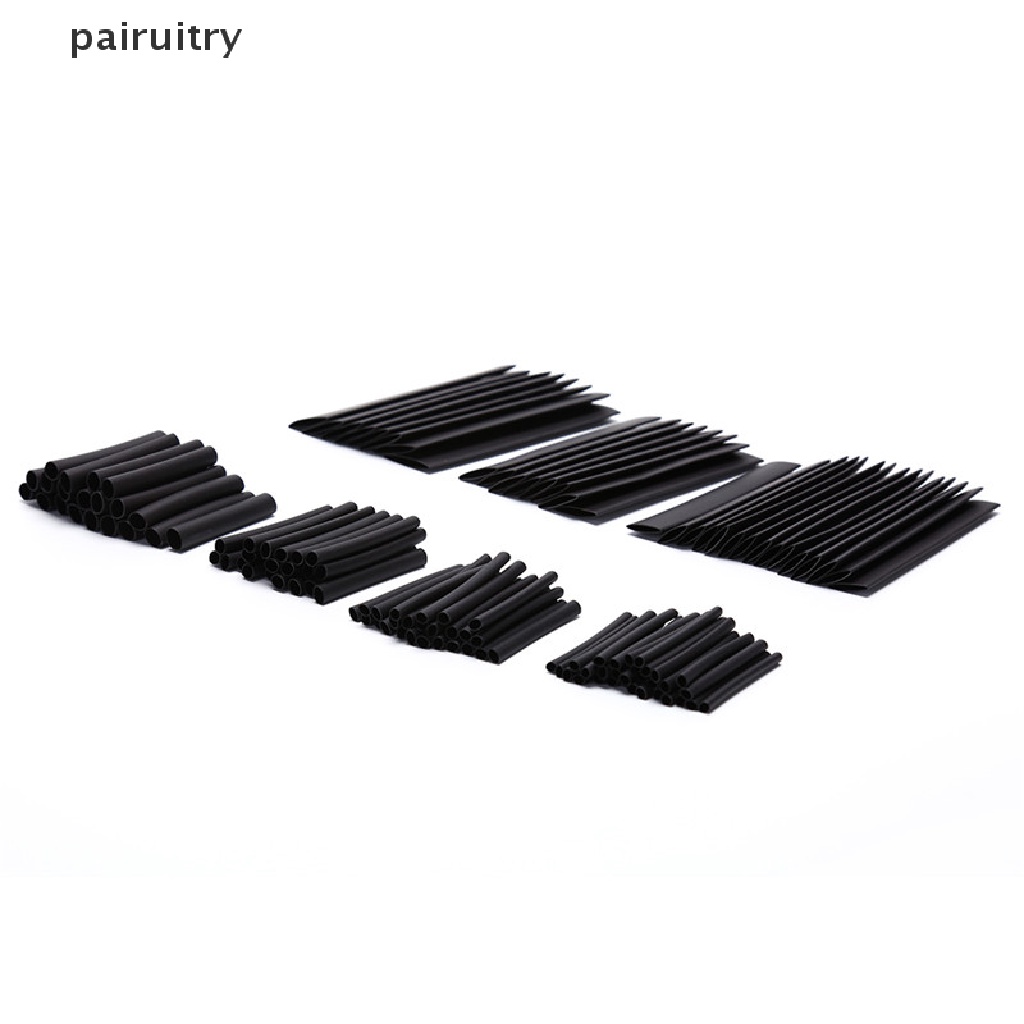 Prt 127Pcs Selang Bakar Heat Shrink Warna Hitam Tahan Cuaca PRT