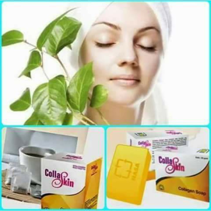 COLLASKIN-COLLAGEN soap &amp; drink / produk nasa /produk ori