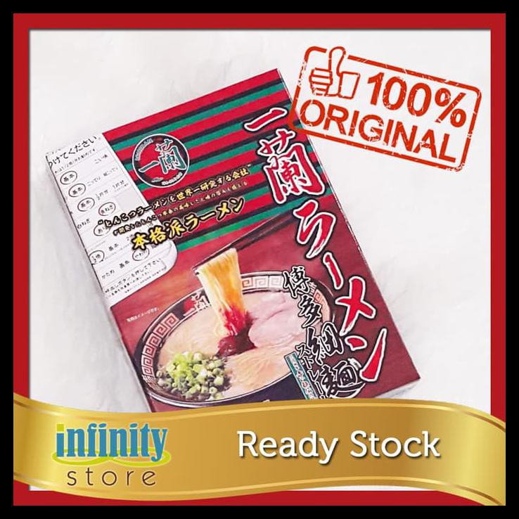 

Ready Stock - Ichiran Ramen Original 100 % Jepang - Mie Jepang Promo