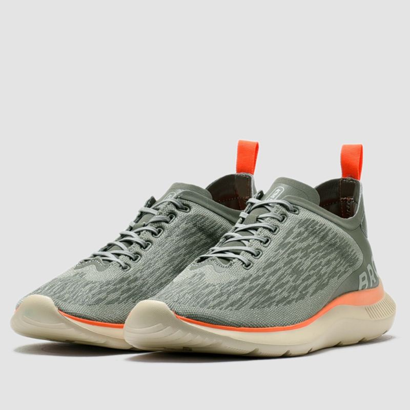 BRODO ORIGINAL-SNEAKER ACTIVE ZEAL BEAST OLIVE ORANGE IS