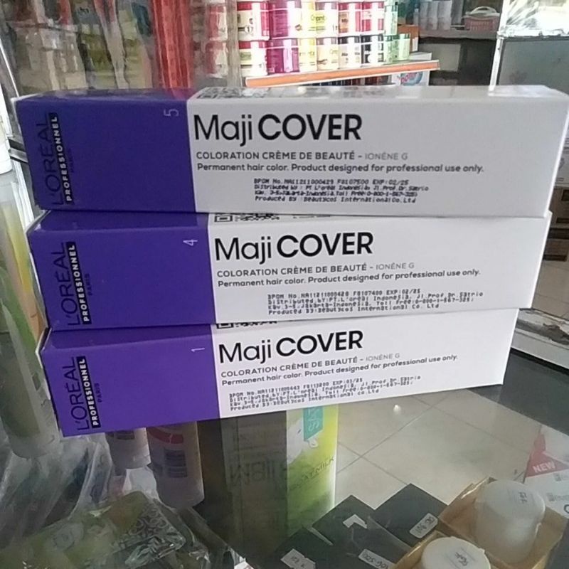 Cat rambut Loreal Majirel /maji cover/majifashion