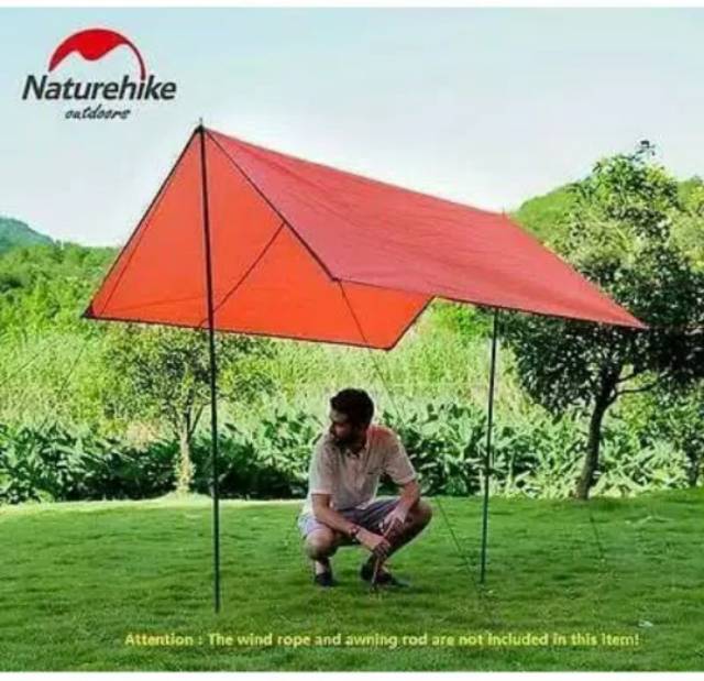 Footprint Alas Tenda Naturehike NH15D004-X ukuran 215 x 150 cm