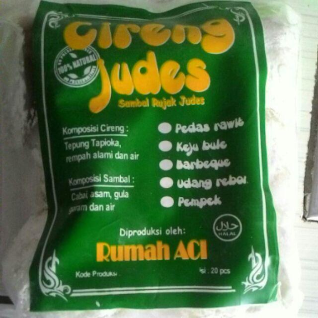 Rujak Cireng 1 Pack Isi 20 Buah Tanpa Pengawet (best Seller)
