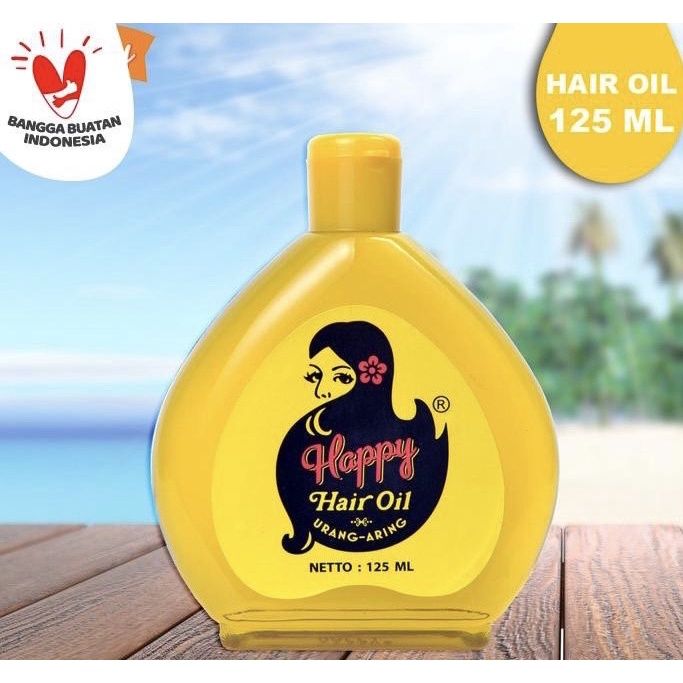 Happy Minyak Rambut / Hair Oil Urang Aring - 125 ml