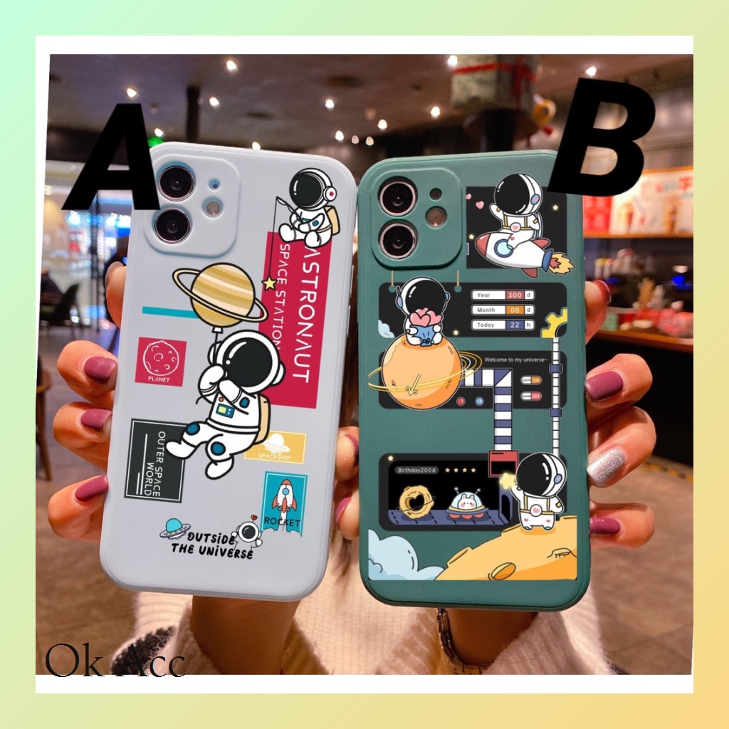 Softcase Motif Planet BB16 for Iphone 6 6s 6g 6+ 6s+ 7 8 7+ 8+ X Xs 11 12 13 14+ Plus Pro Max