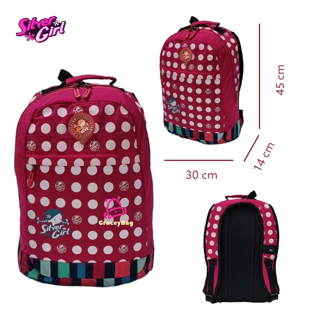 Tas Ransel Anak Perempuan Silvergirl / Remaja