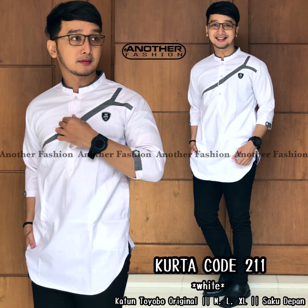 KURTA CODE 211 PAKAIAN ATASAN BY ANOTHER FASHION BAHAN KATUN TOYOBO