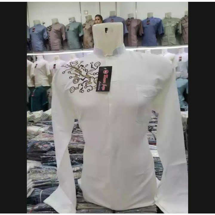 Kemeja Koko BORDIR SALE!!! [COD] Bayar di Tempat | Koko Pria Lengan PANJANG Terbaru Super Adem | Baju Koko Murah Simple Premium | Baju Koko Couple Keluarga | Baju Koko Premium Remaja dan Dewasa Terbaru 2022 | Baju Koko OriginaL Import