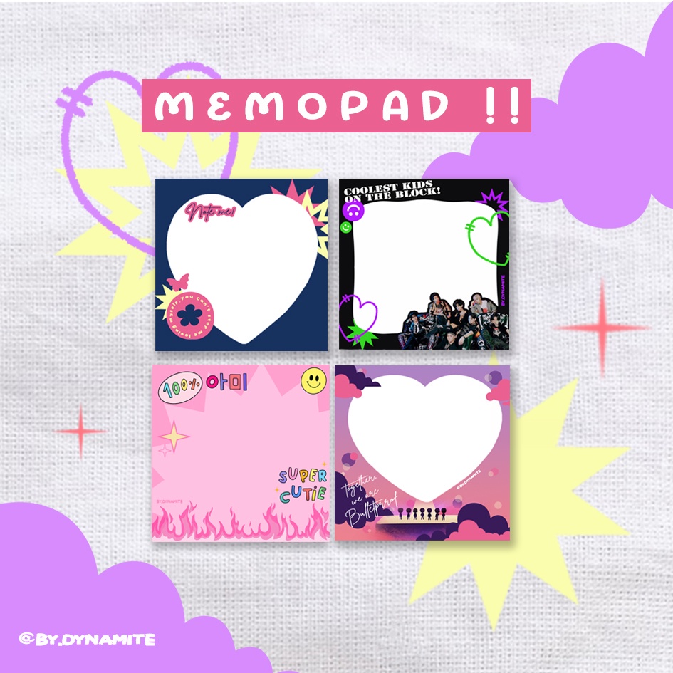 

Memopad Bangtan7