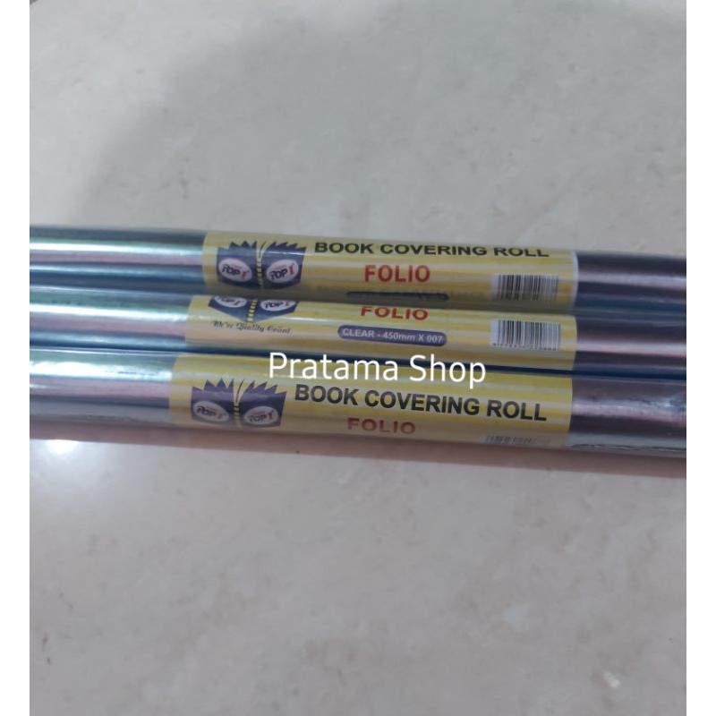 

Sampul Plastik Mika Roll/Sampul Roll/Sampul Buku Folio 45cm