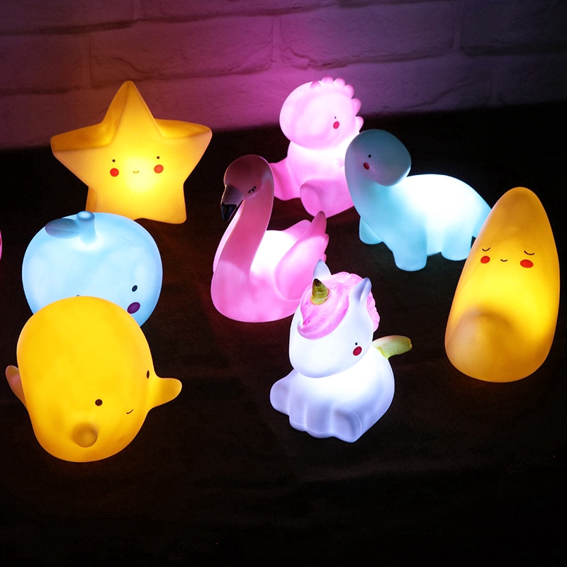 Creative ins Cute LED Night Light Table Lamp Kids Girl Room decorative Xmas Gift