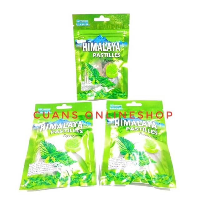 

Himalaya Pastilles. Permen Himalaya Mint Candy Pastilles Soft Candy Strong Cool