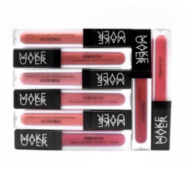 MAKE OVER powerstay tranferproof matte lip cream