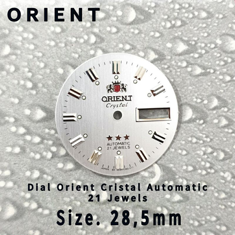 Silver Dial Orient 4694 Automatic 21 Jewels