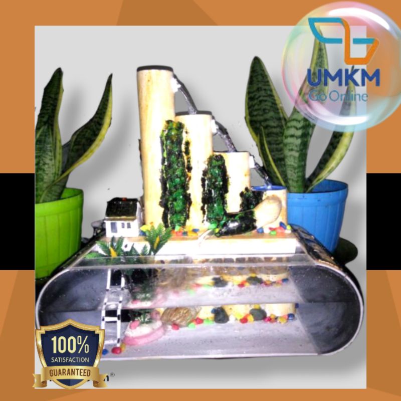 Air terjun minimalis dari pipa pvc