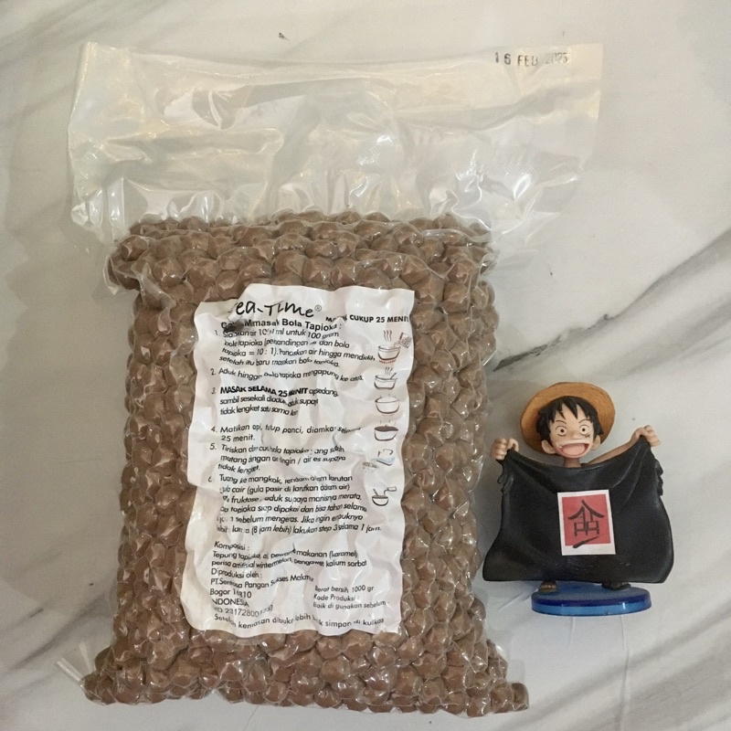 

Boba Tapioka pearl tea time