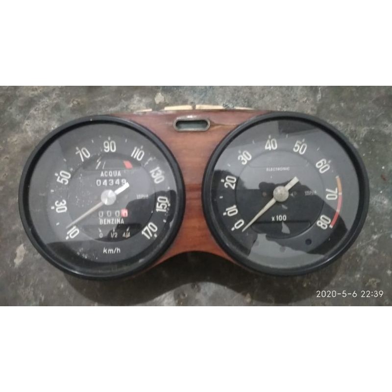 speedometer fiat 850 sport