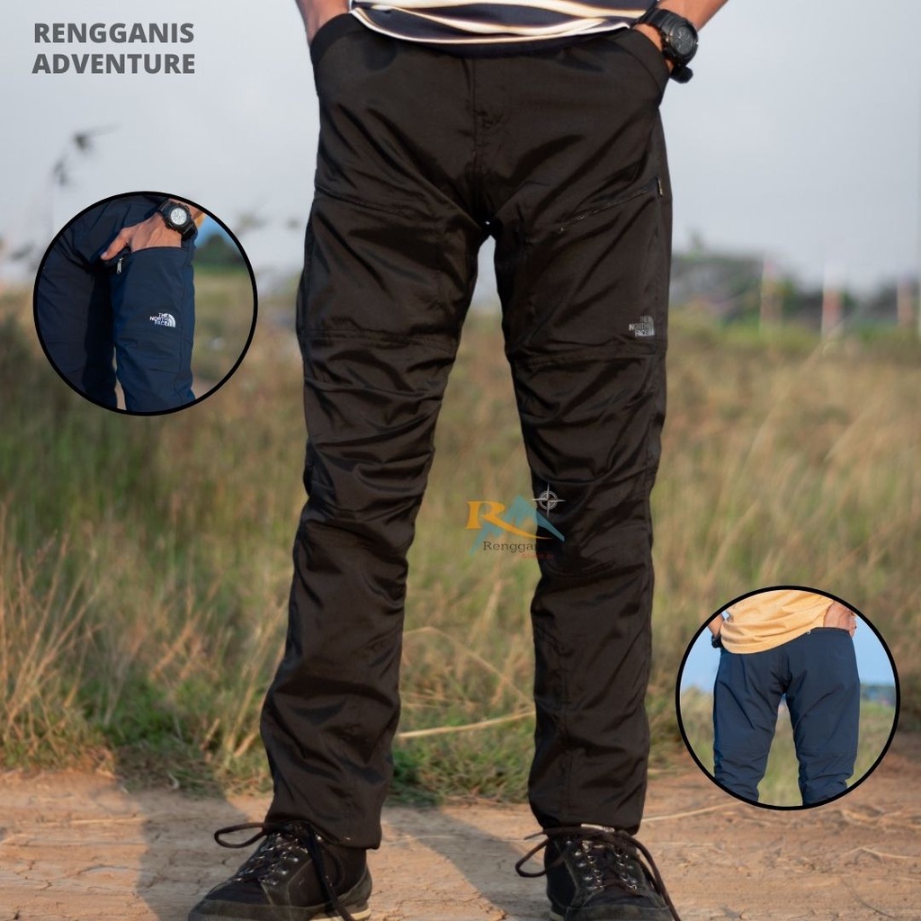 (PROMO PAKET) CELANA PANJANG GUNUNG QUICDRY BONUS WAISTBAG HIKING OUTDOOR