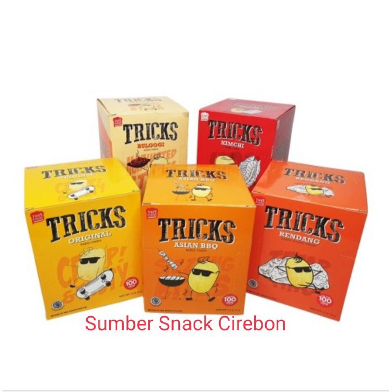 

MURAH Biskuit Tricks potato baked Box isi 10 pcs x 18gr